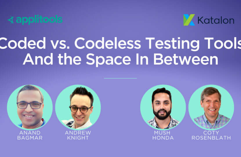 Coded vs. Codeless Testing Tools—And the Space In Between