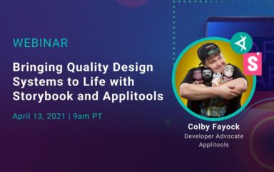 Bringing Quality Design Systems to Life with Storybook and Applitools