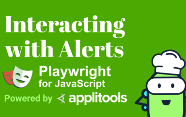 Learn how to interact with alerts in Playwright